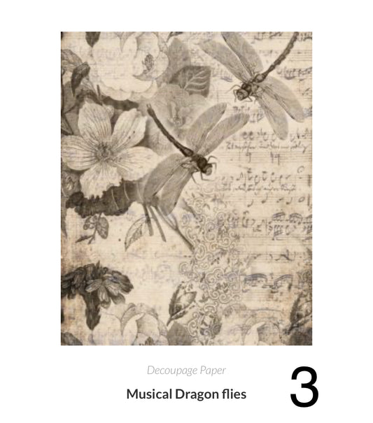 Rocycled Decoupage Papers Lot #3