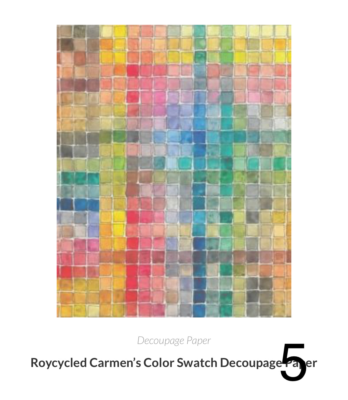 Rocycled Decoupage Papers Lot #5
