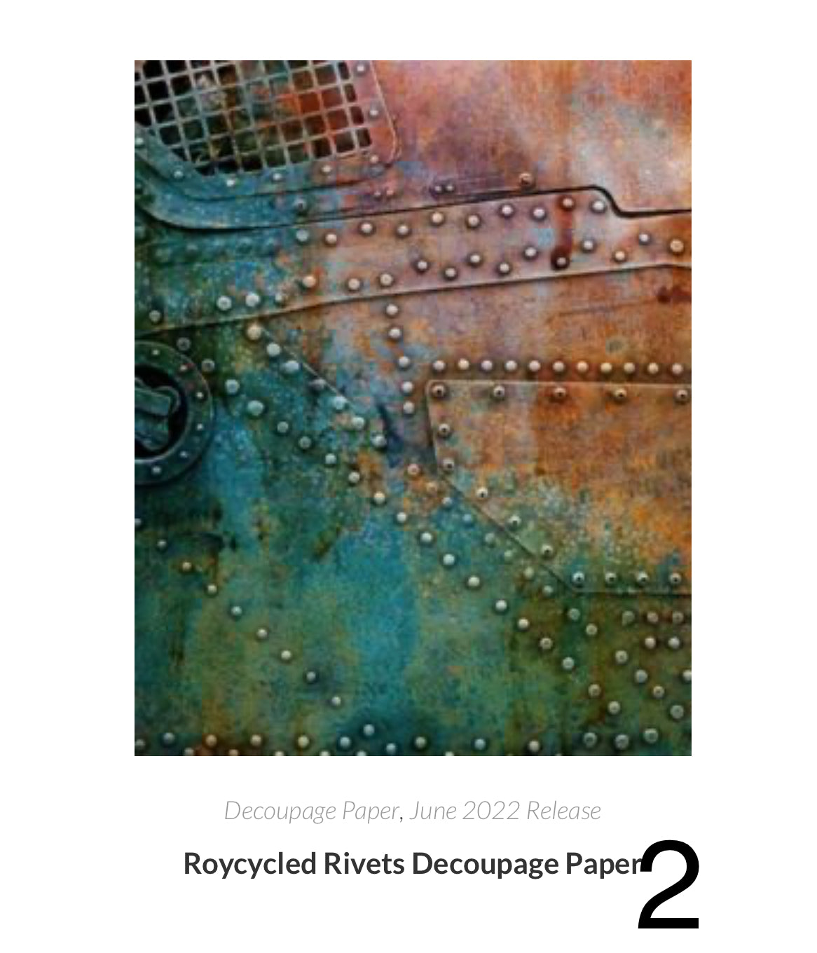 Rocycled Decoupage Papers Lot #6