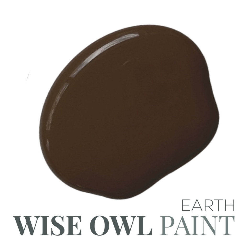 CSP Black Wise Owl Paint pints 16oz Wise Owl Synthetic Chalk Paint