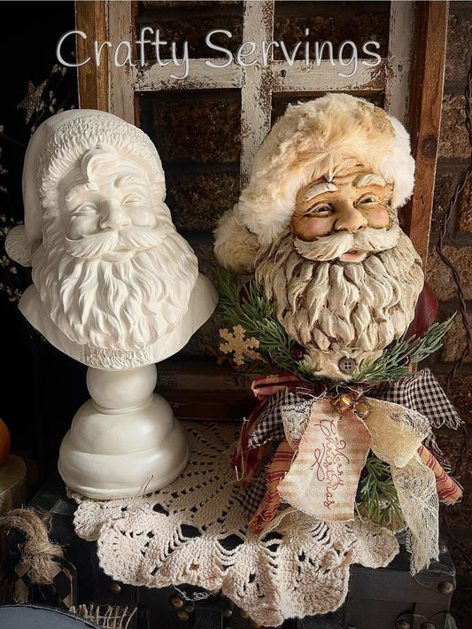 Santa Bust Makeover Class