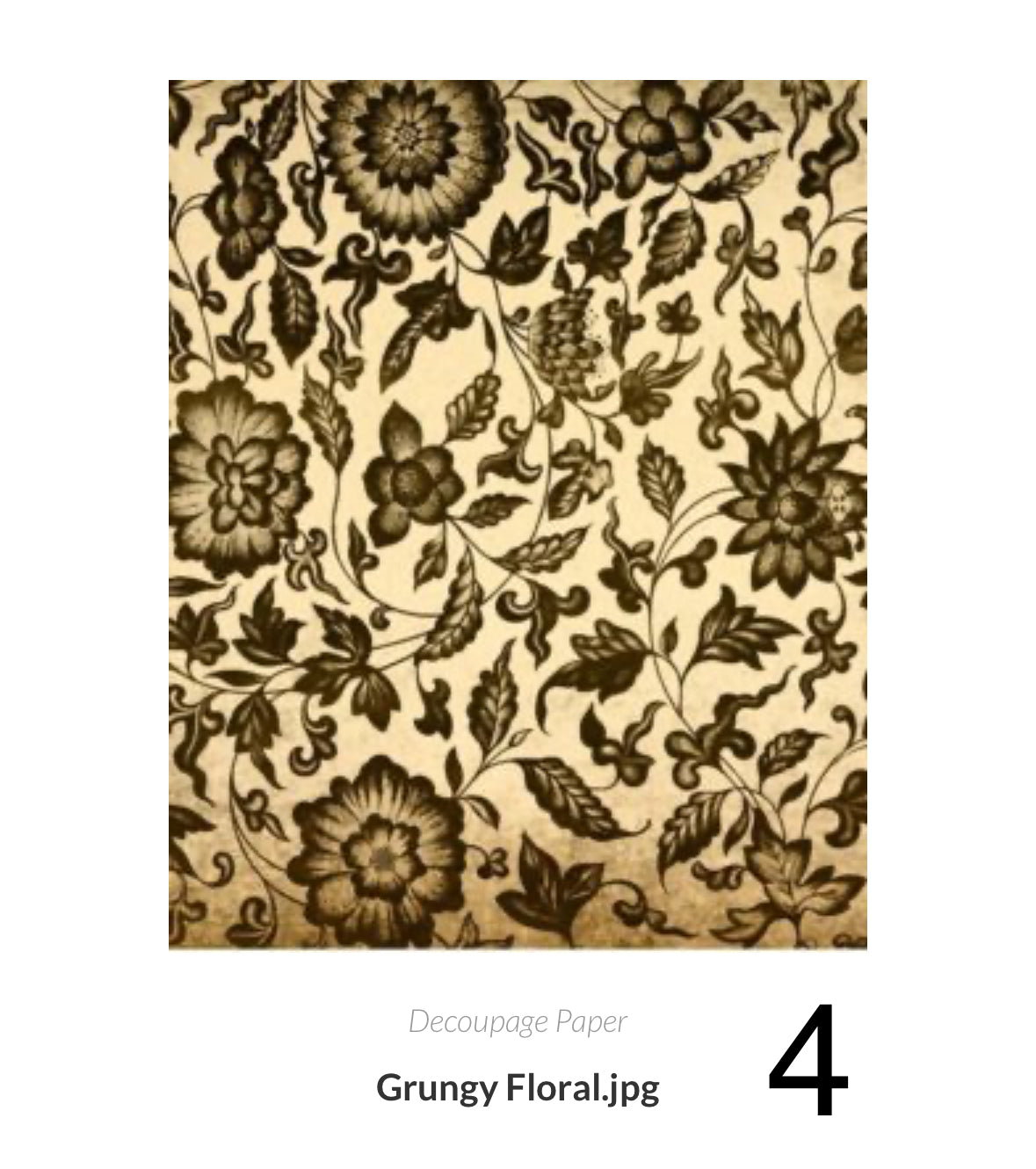 Rocycled Decoupage Paper Lot #1