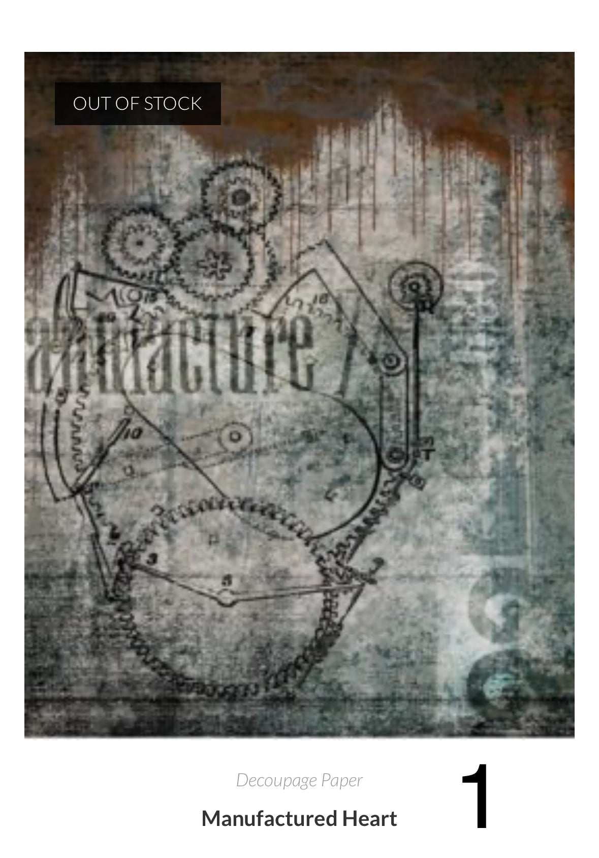 Rocycled Decoupage Paper Lot #1