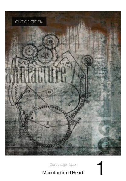 Rocycled Decoupage Paper Lot #1