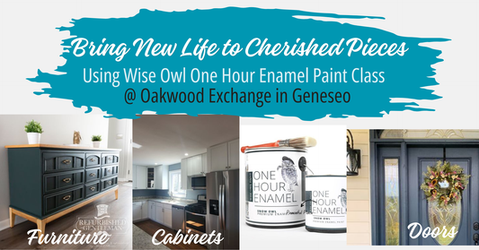 Bring New Life to Furniture Painting Class with Wise Owl Paint 2/8/26